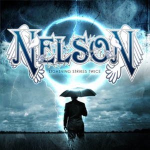 Nelson  : Lightning Strikes Twice. Album Cover