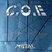 C.O.E. : Metal. Album Cover