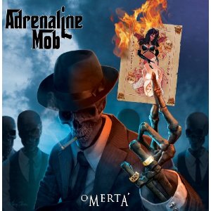 Adrenaline Mob : Omerta. Album Cover