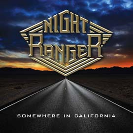 Night Ranger : Somewhere In California. Album Cover