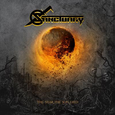 Sanctuary : The Year The Sun Died. Album Cover