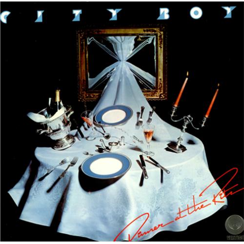 City Boy : Dinner At The Ritz. Album Cover