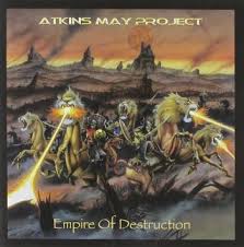 Atkins May Project : Empire of Destruction. Album Cover