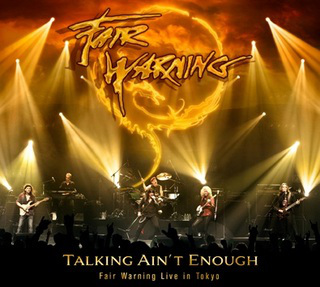 Fair Warning : Talking Ain't Enough. Album Cover