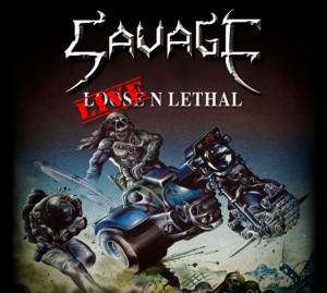 Savage : Live N Lethal. Album Cover