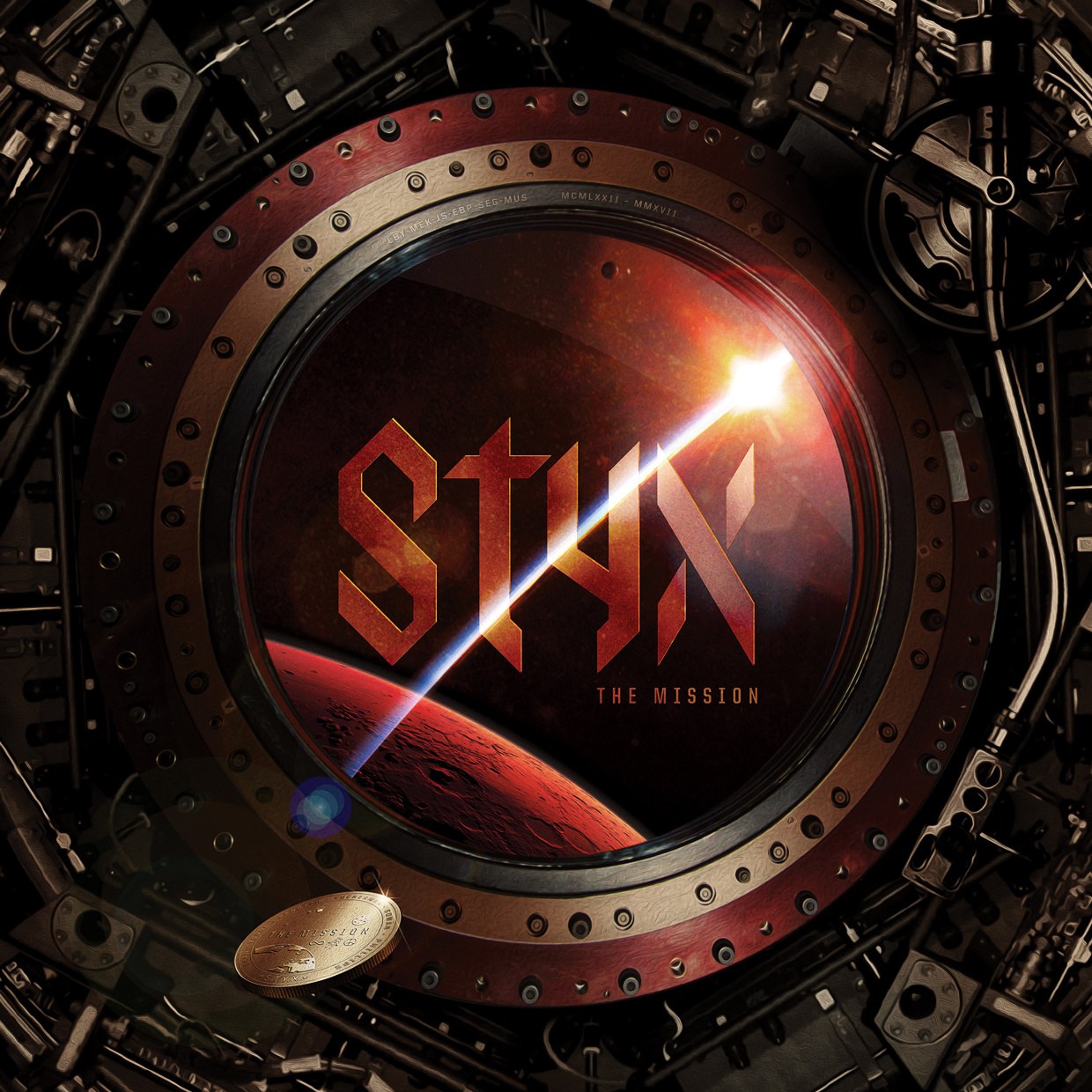 Styx : The Mission. Album Cover