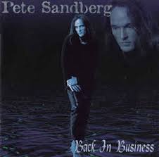 Sandberg, Pete  : Back In Business. Album Cover
