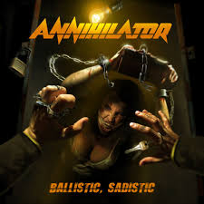 Annihilator : Ballistic, Sadistic. Album Cover
