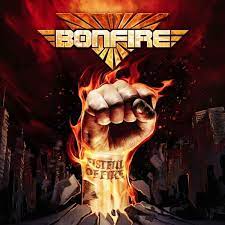 Bonfire  : Fistful Of Fire . Album Cover