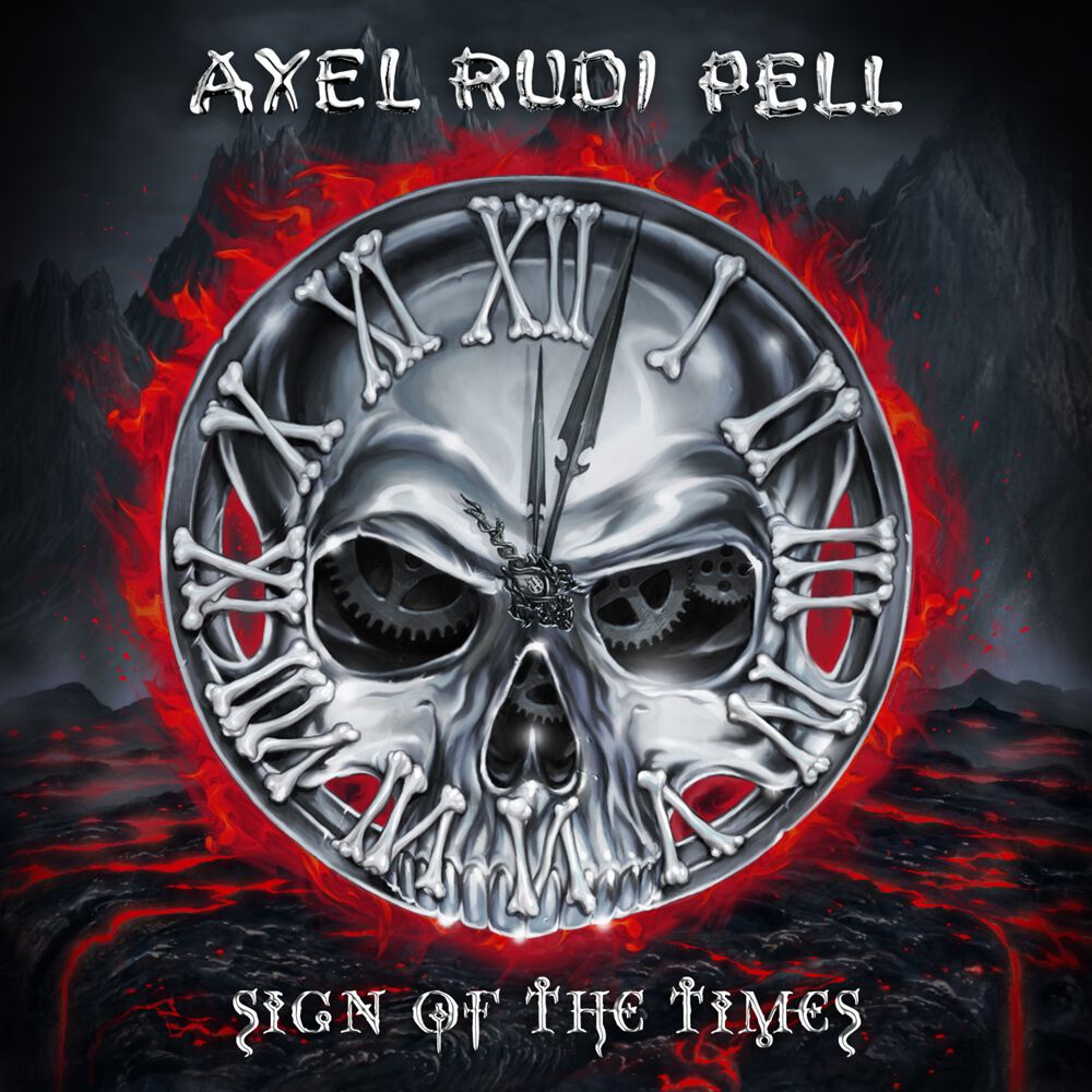 Pell, Axel Rudi  : Sign Of The Times . Album Cover
