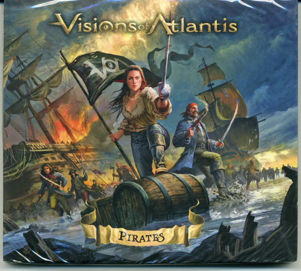 Visions Of Atlantis : Pirates. Album Cover